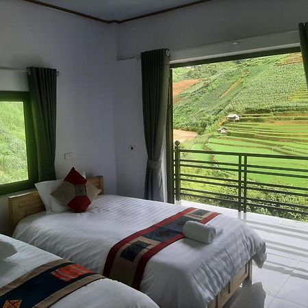 Dong Suoi H'Mong Homestay & Bungalow - Trek & Vegetarian Food Mu Cang Chai Exterior photo