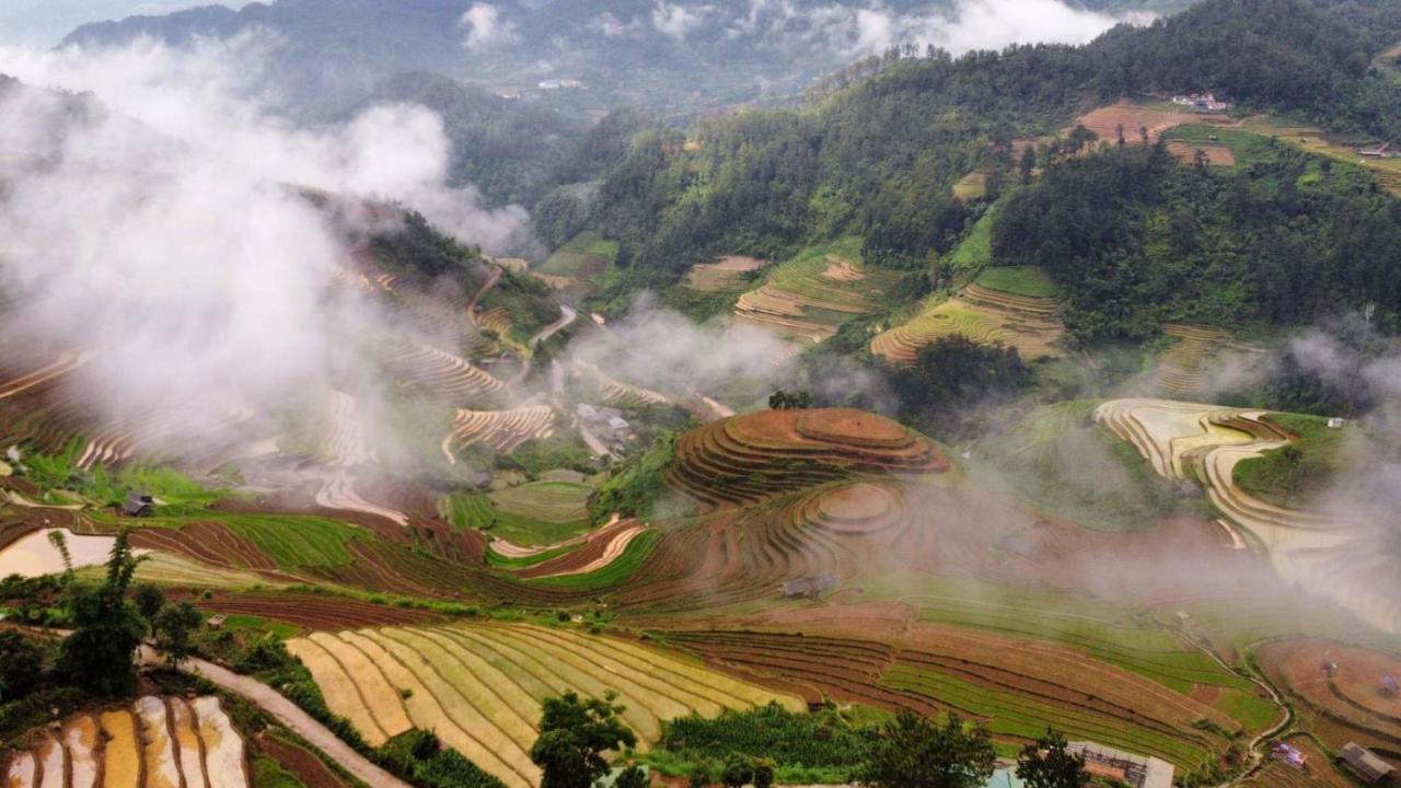 Dong Suoi H'Mong Homestay & Bungalow - Trek & Vegetarian Food Mu Cang Chai Exterior photo